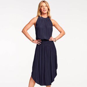 Ramy Brook Audrey Navy Blue Dress